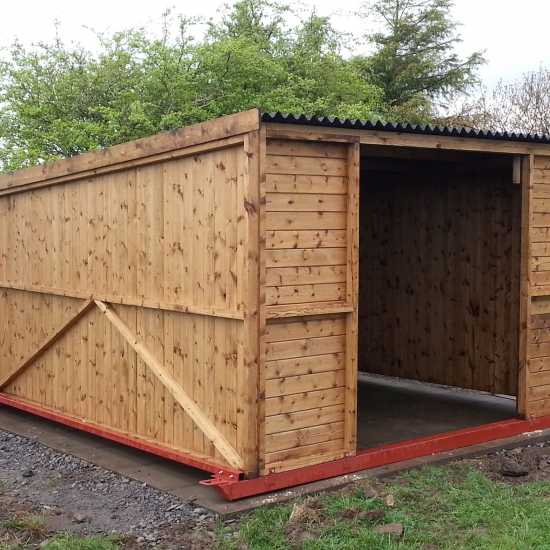 12 x 12 Pony & Livestock Shelter